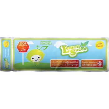 Pytle na odpadky Odpadkové pytle SMP Sacco vůně citrón, 40L, 55x65cm, 15ks IDDRZEX07537