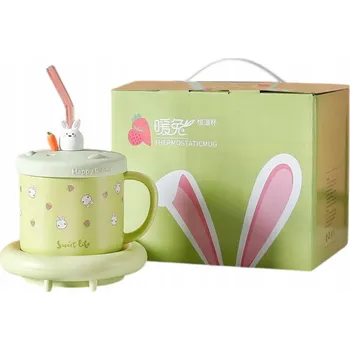 HRNEK S USB OHŘÍVAČEM Lžička USB Kabel VÁNOČNÍ HRNEK NA KÁVU Dárek