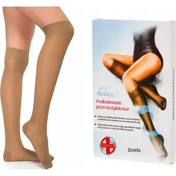 Dámské ponožky Kompresní podkolenky Anet univerzální hnědá