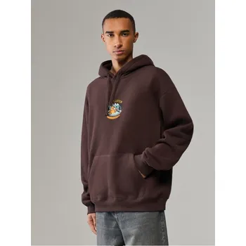 Pánské tričko MEN`S JOGGING TOP - M - House - tmavě hnědá - 964IG-89X