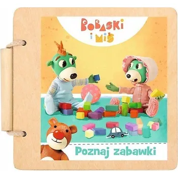 Hračka pro nejmenší Knížka Poznej hračky Miminka a Medvídek