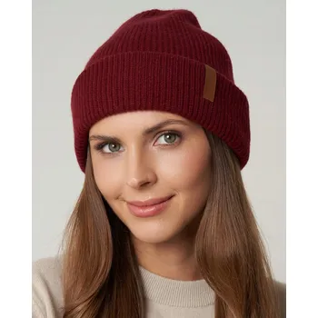 Čepice ALMANIA Zimní čepice beanie červená, univerzální velikost