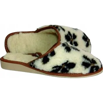 Dámská obuv Pantofle z OVČÍ VLNY – pohodlí a teplo pro chladné dny 36-41