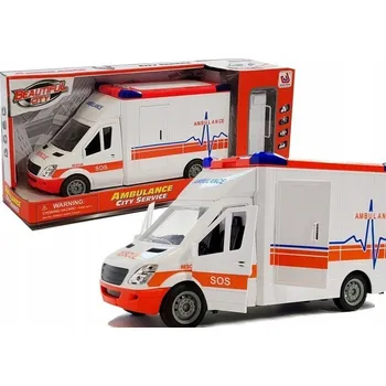 autíčko INTERAKTIVNÍ SANITKA AMBULANCE NA BATERIE SE ZVUKEM