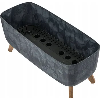 Květináč Šedý plast Květináč Prosperplast 58 cm x 24 x 23,5 cm