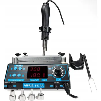 Pájecí stanice BGA s předehřevem horkým vzduchem YIHUA 853AA