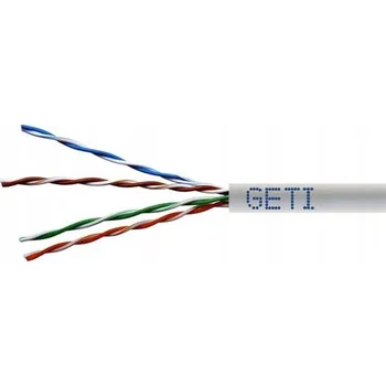 Síťový kabel Vodič GETI UTP Cat.5e drát (305m)