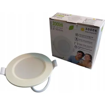 LED reflektor vestavný 4W 90mm