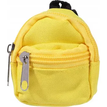 Doplněk pro panenku MINI BATOH PRO PANENKU – JAKO SKUTEČNÝ Z MATERIÁLU SE ZIPEM