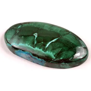 Sběratelství Kabošon Malachite Chrysocolla č.3849 (35x18x6mm)