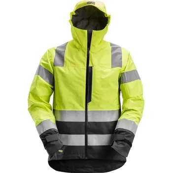 Pánská nepromokavá bunda Snickers reflexní BOZP 1330 žluto-černá 3XL