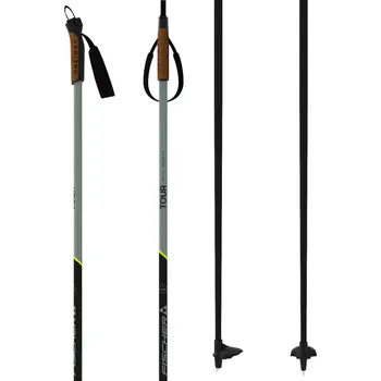 Běžkařská hole Fischer TOUR 2025/26 šedá 145 cm