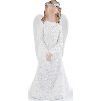 Vánoční dekorace Dekorace anděl Balení: 1 ks, Varianta: 6 bílá - 8596475712286