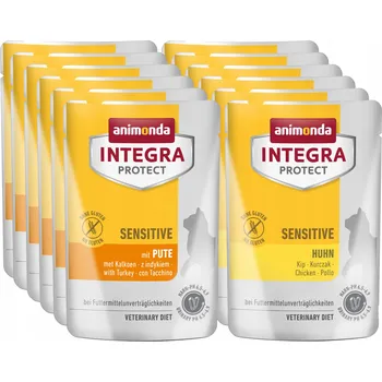Krmivo pro kočku Animonda Integra Sensitive SADA 12x85g mix chutí pro psy s potravní citlivostí