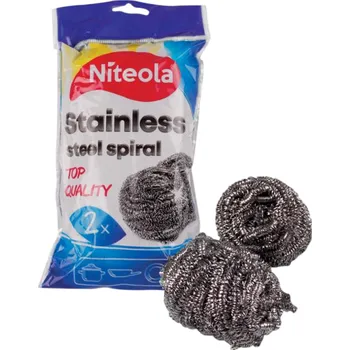 Drátěnka Niteola nerezová drátěnka spirálová, 2 ks IDDRZEX10526
