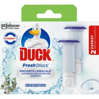 WC čistič Duck WC blok Fresh Discs Eucalyptus, 2× 36 ml IDDRZEX11365