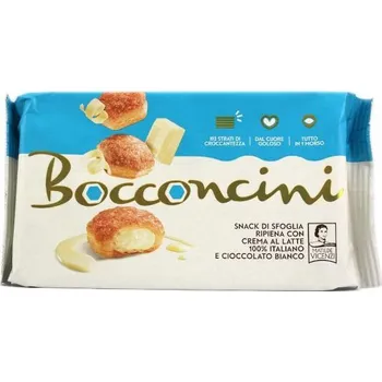 Matilde Vicenzi Bocconcini jemné italské pečivo plněné krémem 100g IDDRZEX05084