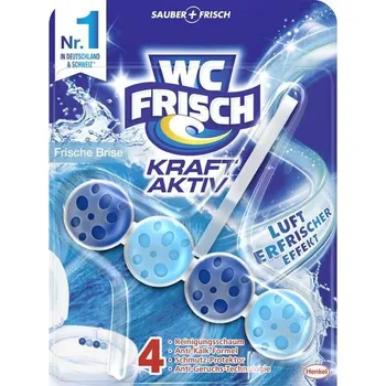 WC čistič WC Frisch aktivní kuličky do toaletní mísy Aktiv Frische Brise 50g IDDRZEX03781