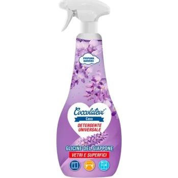 Čisticí prostředek COCCOLATEVI VETRI & SUPERFICI GLICINE DEL GIAPPONE - Čistič skla a povrchů 750 ml IDDRZEX06561