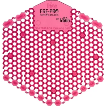 WC čistič FRE-PRO Wawe 3D 61,12g Kiwi Grapefruit boustranné pisoárové sítko - červené IDDRZEX06075