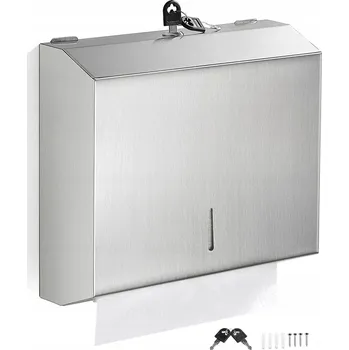 Zásobník na papírové ručníky Dávkovač Podavač Ocelový zásobník na papírové ručníky Matný