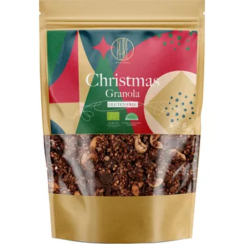BrainMax Pure BrainMax Pure® Christmas Granola, Vánoční Granola, BIO, 400 g Limitovaná edice granoly s perníkovou příchutí / *CZ-BIO-001 certifikát