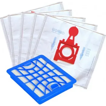 Sáček do vysavače HEPA filtr pro vysavač ZELMER Maxim 1900W a sáčky 1+5ks