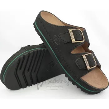 Dámské pantofle Zdravotní obuv Scholl, AIR BAG Nublimed U, Černá - vel. 40