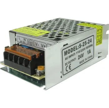 spínaný zdroj Průmyslový zdroj S-25-24, 24V=/25W spínaný