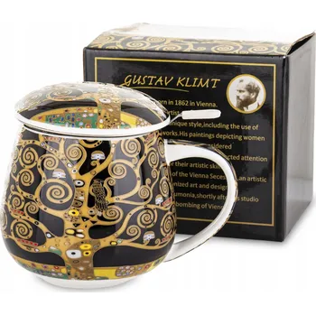 Hrnek Queen Isabell Gustav Klimt porcelán 450 ml