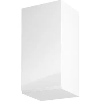 Kuchyňská skříňka Horní skříňka, bílá / bílý extra vysoký lesk, levá, AURORA G40