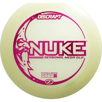 Discraft Mega Glo Nuke 174g Bílá