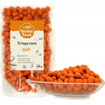 CRISPY NUTS ARAŠÍDY TĚSTÍČKU CHILLI 500 g (0,5 kg)