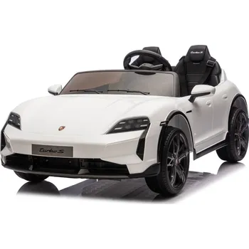 Dětské elektrovozidlo Mamido Elektrické autíčko Porsche Taycan Turbo S bílé