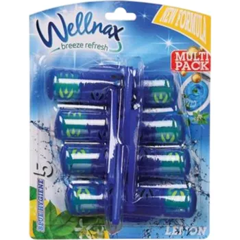WC čistič Wellnax WC závěska 4x50g barvící - Lemon IDDRZEX11961