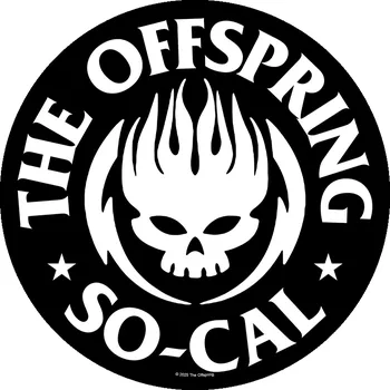 Nášivka Nášivka na záda z The Offspring - SO-CAL - Žádný - černá