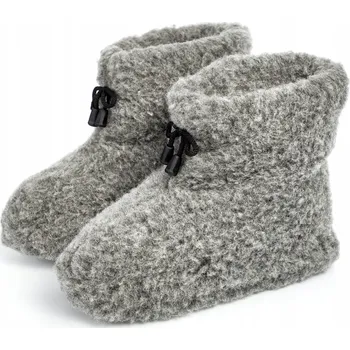 Dámské pantofle Teplé dámské bačkory horského stylu z ovčí vlny Pantofle Zateplené 36-45 PanSzew