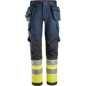 Pánské kalhoty Reflexní pracovní kalhoty Snickers pánské strečové kalhoty 6274 tmavě modré 120