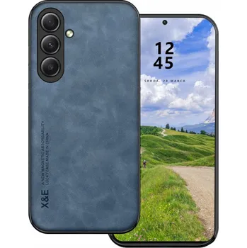 Pouzdro na mobilní telefon Zadní Kryt MBM pro Samsung Galaxy M35 5G modrý