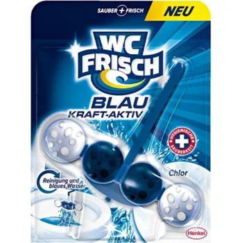 WC čistič WC Frisch aktivní kuličky do toaletní mísy Kraft Aktiv Chlor 50g IDDRZEX05942