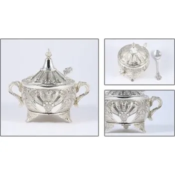 Obraz CUKŘENKA POSTŘÍBŘENÁ VZOR FILIGRÁN DÁREK NA ROZLOUČENOU