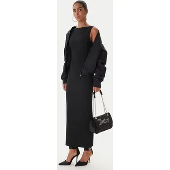 Dámské šaty Juicy Couture Každodenní šaty Canyon JCWED225318 Černá Slim Fit L