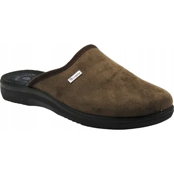 Pánská obuv Pánské Papuče Inblu DG-75U – hnědé domácí nazouváky, nazouváky, lehké, velikost 45