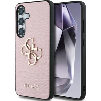 Pouzdro na mobilní telefon Zadní Kryt Guess pro Samsung Galaxy S25+ růžový