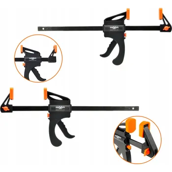 Truhlářská svěrka AUTOMATICKÁ SVĚRKA 450X63 MM 2 KUSY