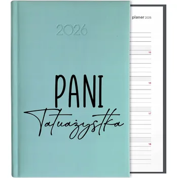 Kalendář Knižkový kalendář 2026 A5 FunnyCase modrý