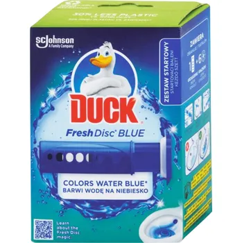 WC čistič Duck Fresh Discs Blue náhradní náplň, 2× 36 ml IDDRZEX10241