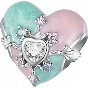 Přívěsek Korálek Srdce Pandora Přívěsek S925