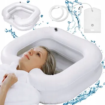 Umyvadlo NAFUKOVACÍ UMYVADLO NA VLASY SADA + ROZPRAŠOVAČ, HADICE 108 CM, VAK