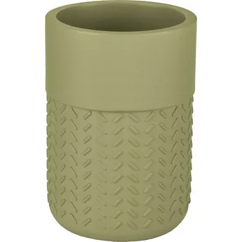 Držák na kartáček Kleine Wolke Dash Kelímek do koupelny Dill Zelená